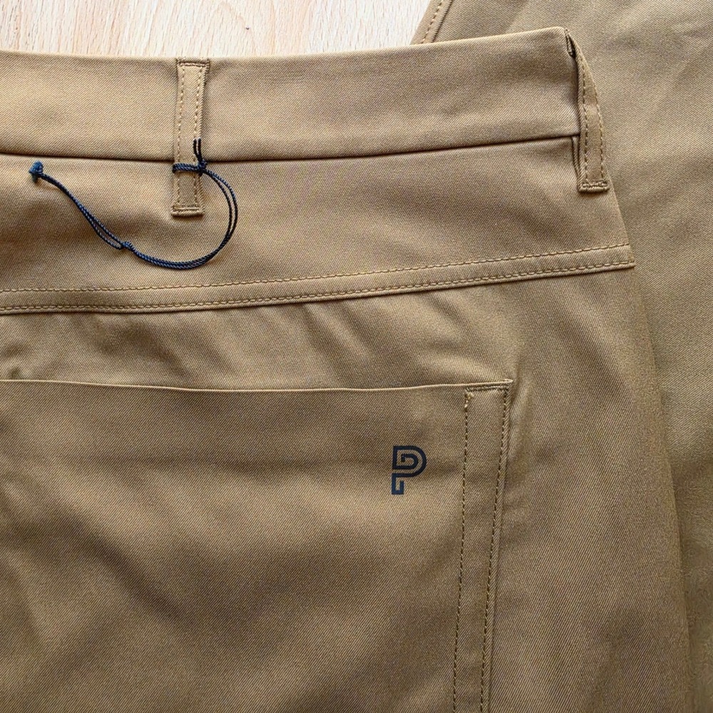 NWOT Public Dealmaker 5-Pocket Performance Pants Khaki Tan Mens 40x32 - Picture 9 of 10